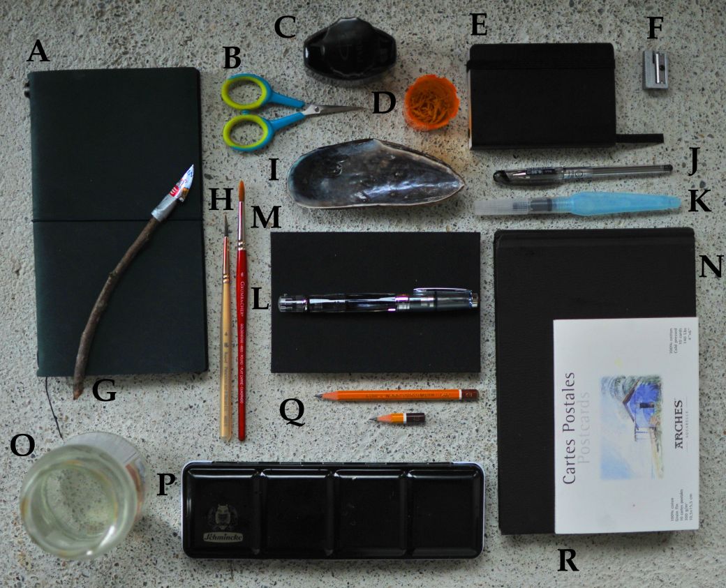 Travel art supplies .jpg