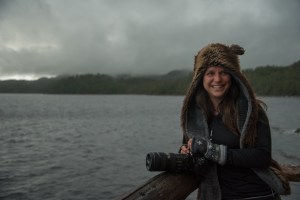Break between land-based observation sessions in Cetacealabe, Gil Island, BC. Photo credit Sam Rose Philips